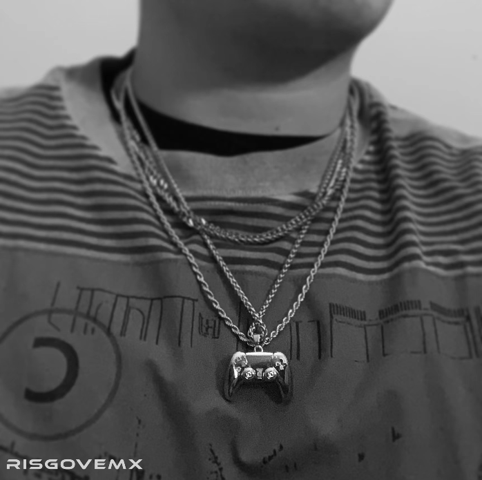 RISGOVEMX GAMING STYLE CUBAN CHAIN - likeinstore