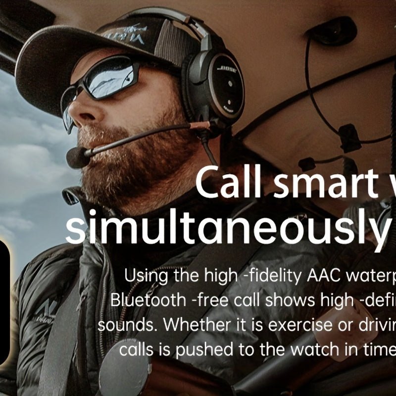 Rugged Military Smart Watch For Android IOS - IP68 Waterproof - likeinstore