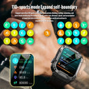 Rugged Military Smart Watch For Android IOS - IP68 Waterproof - likeinstore