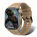 Rugged Military Smart Watch For Android IOS - IP68 Waterproof - likeinstore