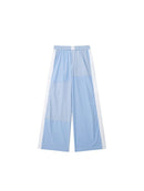 Sets Fashion Patchwork Stripe Short Shirts + Shorts Suit Female Elastic Waist - likeinstore