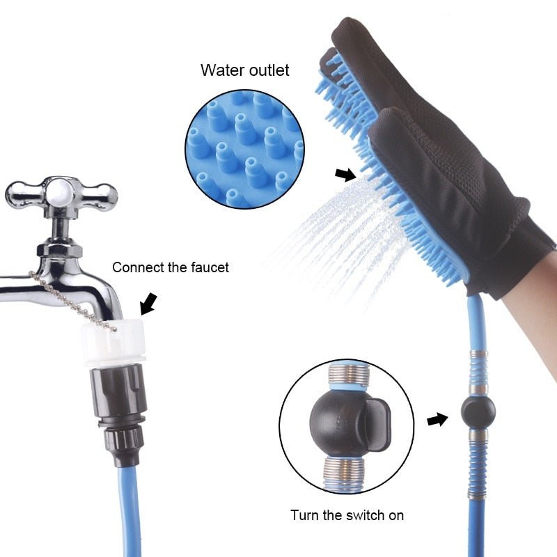 Shower Glove for Pets - likeinstore