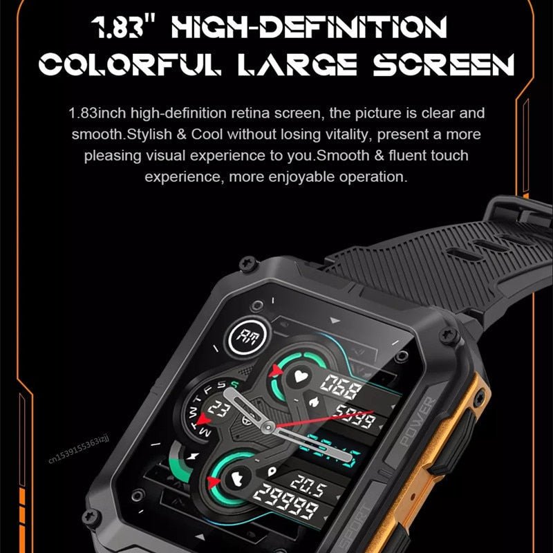 Smart Watch C20 PRO - 1.85 Inch, With Android And IPhone Systems - likeinstore