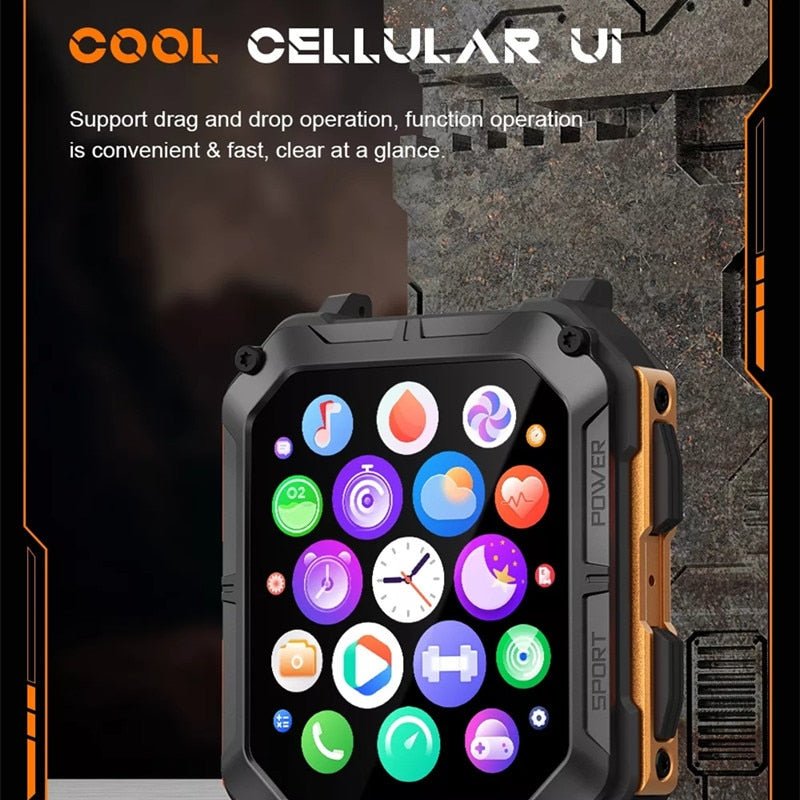 Smart Watch C20 PRO - 1.85 Inch, With Android And IPhone Systems - likeinstore