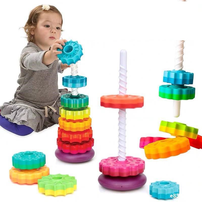 Spinbow - Child's Fun and Educational Color Tower - likeinstore