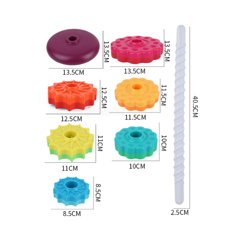 Spinbow - Child's Fun and Educational Color Tower - likeinstore